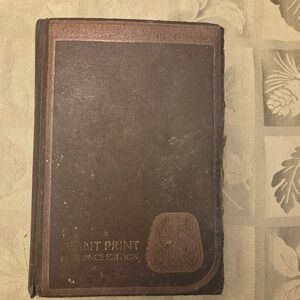 1978 Holy Bible Giant Print Reference Edition King James Version Thomas Nelson